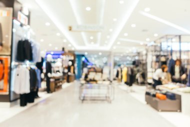 Soyut bulanıklık alışveriş merkezi deparmet mağaza iç