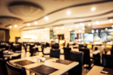 Soyut bulanıklık ve ufuk Restoran