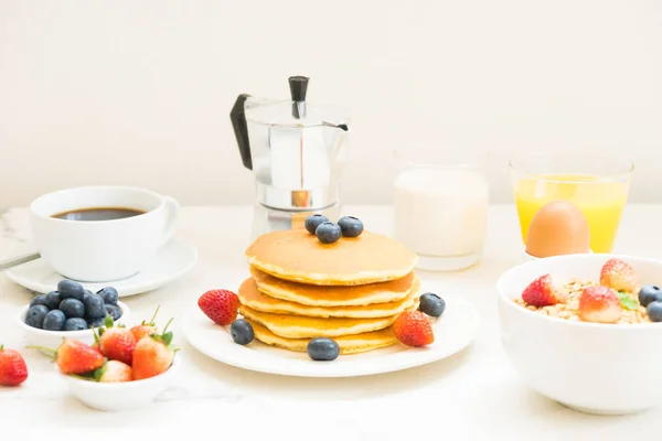 Gesundes Frühstücksset — Stockfoto