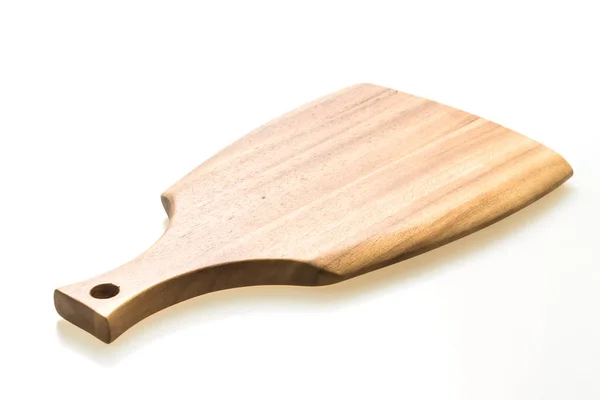 Brown wooden cutting board — Stock Photo, Image