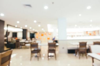 Soyut bulanıklık ve ufuk kahvaltı büfesi otel Restaurant