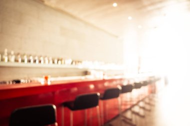 Soyut bulanıklık ve otel tatil ufuk Restoran açık büfe