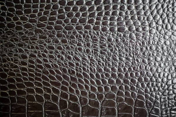 Texture in pelle nera — Foto Stock