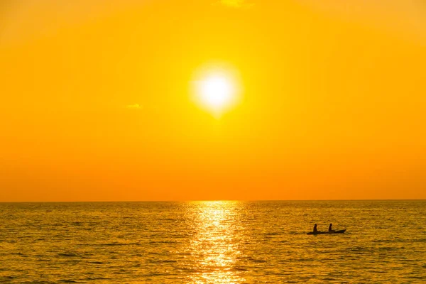 Sunset with sea — Stock Photo, Image