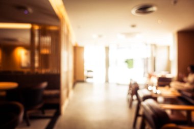 Soyut bulanıklık defocused kafe Cafe