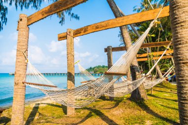 Sahildeki hamak