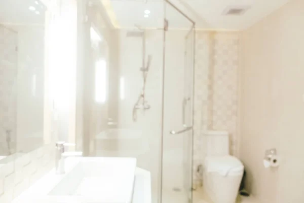 Abstrakte Unschärfe defokussiert Badezimmer Innenraum — Stockfoto