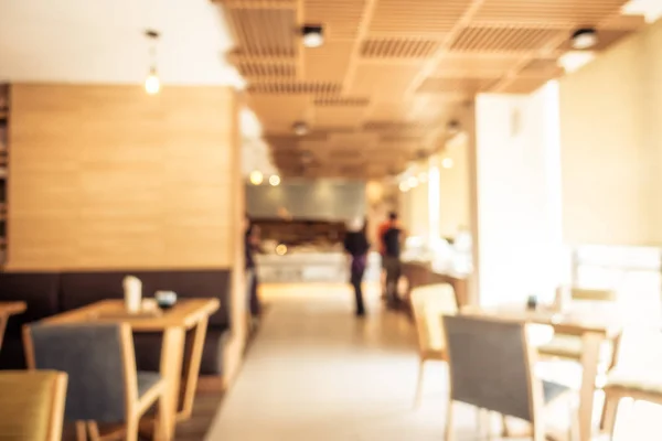 Abstrakte Unschärfe und Defokussierung Restaurant Café Interieur — Stockfoto