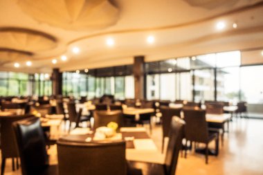 Soyut bulanıklık ve ufuk Restoran