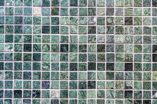 Green tiles wall textures and surface — Stock Photo, Image