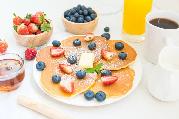 Healthy Breakfast set — Stock Photo, Image