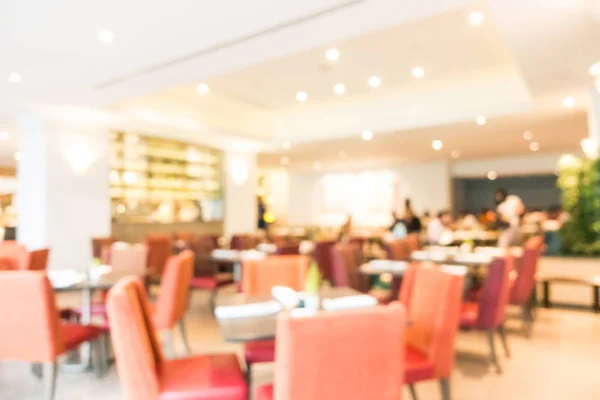 Abstrait flou restaurant et café intérieur — Photo