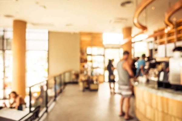 Abstraktní rozostření, rozostření kavárně café — Stock fotografie