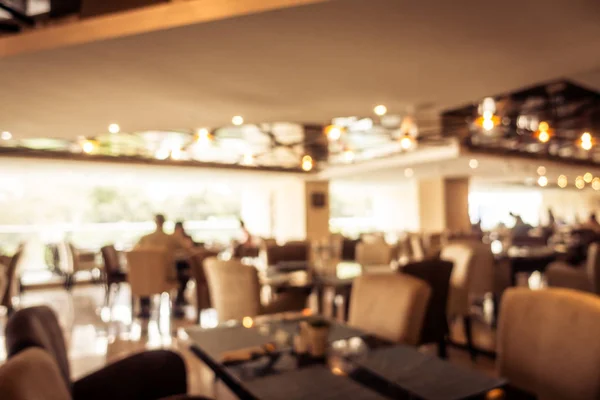 Flou abstrait déconcentré restaurant et café — Photo