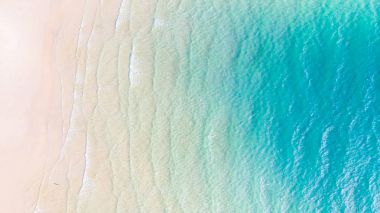 Güzel havadan görünümü ada cennet deniz plaj seyahat - tatil tatil kavramı ile