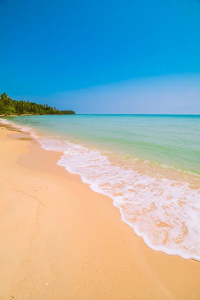 Belo Paraíso Praia Tropical Mar Férias Conceito Férias — Fotografia de Stock