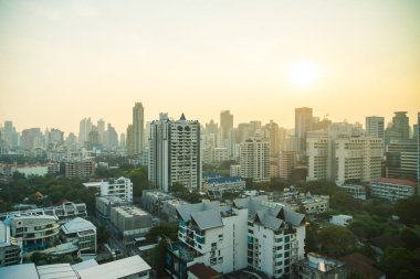 Bangkok şehir manzarası