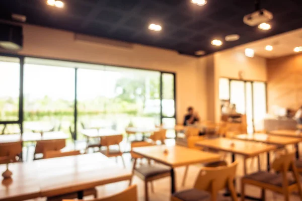 Abstract Blur Defocus Restaurant Cafe Interior Background — Stock Photo, Image