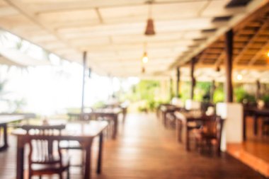 Soyut bulanıklık ve ufuk Restoran