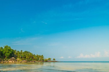 Güzel cennet ada plaj ve deniz