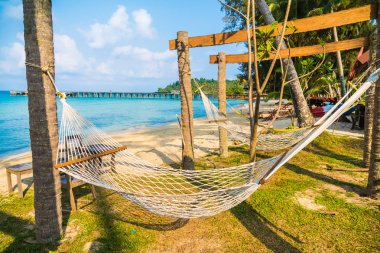 Sahildeki hamak
