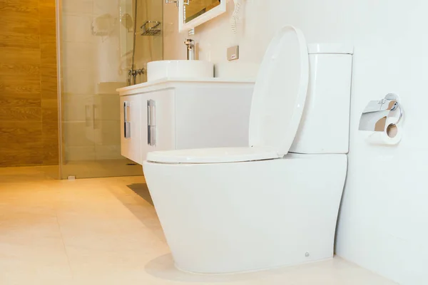 백색 변기 그릇 — 스톡 사진