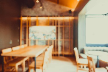 Soyut bulanıklık ve ufuk kafe Cafe ve Restoran