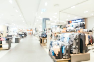 Soyut bulanıklık ve ufuk alışveriş merkezi mağazası