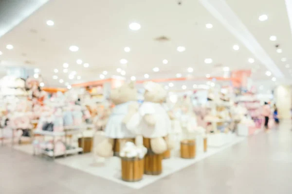Abstract blur and defocused shopping mall in department store — Stock Photo, Image