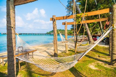 Sahildeki hamak