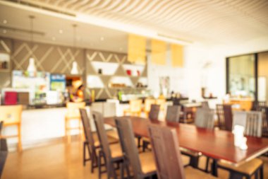 Soyut bulanıklık ve ufuk Restoran