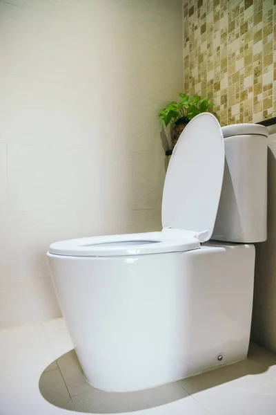 White toilet bowl for seat — Stock Photo, Image