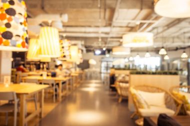 Soyut bulanıklık ve ufuk kafe Cafe ve Restoran
