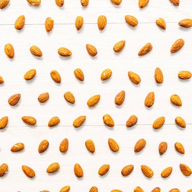 Badem fındık dokular ve yüzey deseni ile
