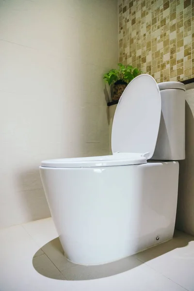 White toilet bowl for seat — Stock Photo, Image