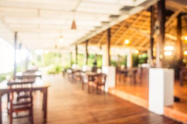 Soyut bulanıklık ve ufuk Restoran