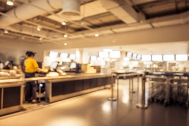 Soyut bulanıklık ve ufuk kafe Cafe ve Restoran