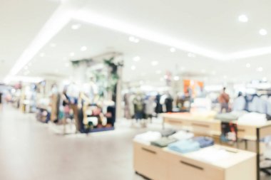 Soyut bulanıklık ve ufuk alışveriş merkezi mağazası