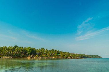 Güzel cennet ada plaj ve deniz