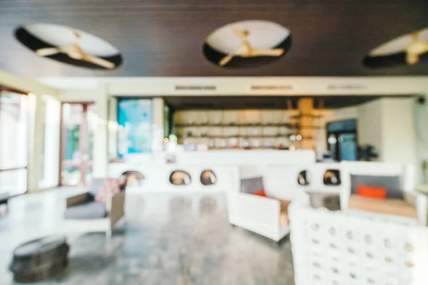 Abstract and defocused hotel lobby interior — Stock Photo, Image