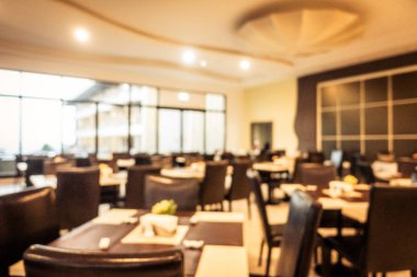 Soyut bulanıklık ve ufuk Restoran