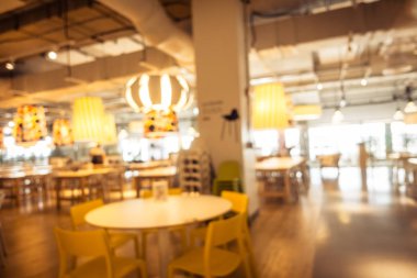 Soyut bulanıklık ve ufuk kafe Cafe ve Restoran