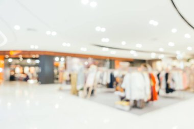 Soyut bulanıklık ve ufuk alışveriş merkezi mağazası