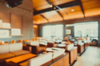 Soyut bulanıklık ve ufuk kafe Cafe ve Restoran