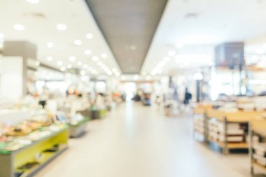 Soyut bulanıklık alışveriş merkezi defocused