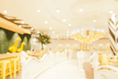 Soyut bulanıklık ve ufuk alışveriş merkezi