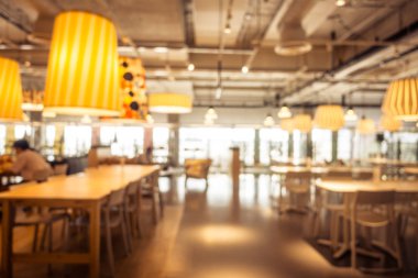 Soyut bulanıklık ve ufuk kafe Cafe ve Restoran