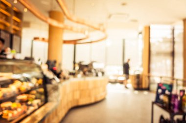 Soyut bulanıklık defocused kafe Cafe