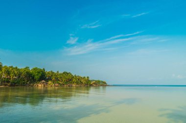 Güzel cennet ada plaj ve deniz