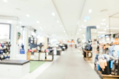 Soyut bulanıklık ve ufuk alışveriş merkezi mağazası